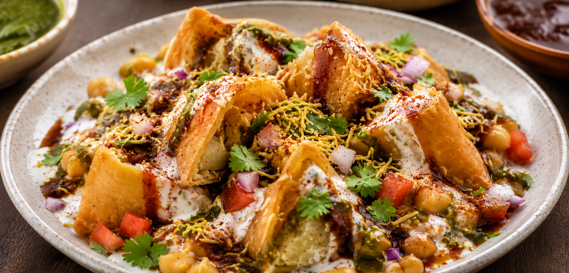Samosa Chaat