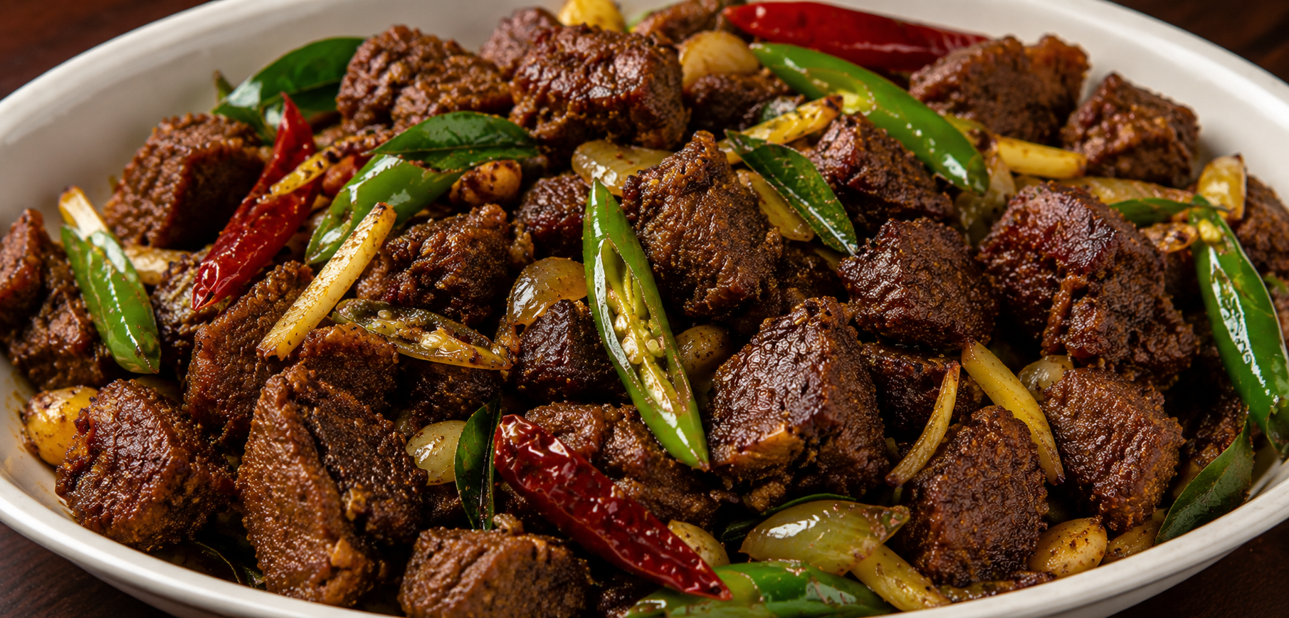 Beef Chilly Fry